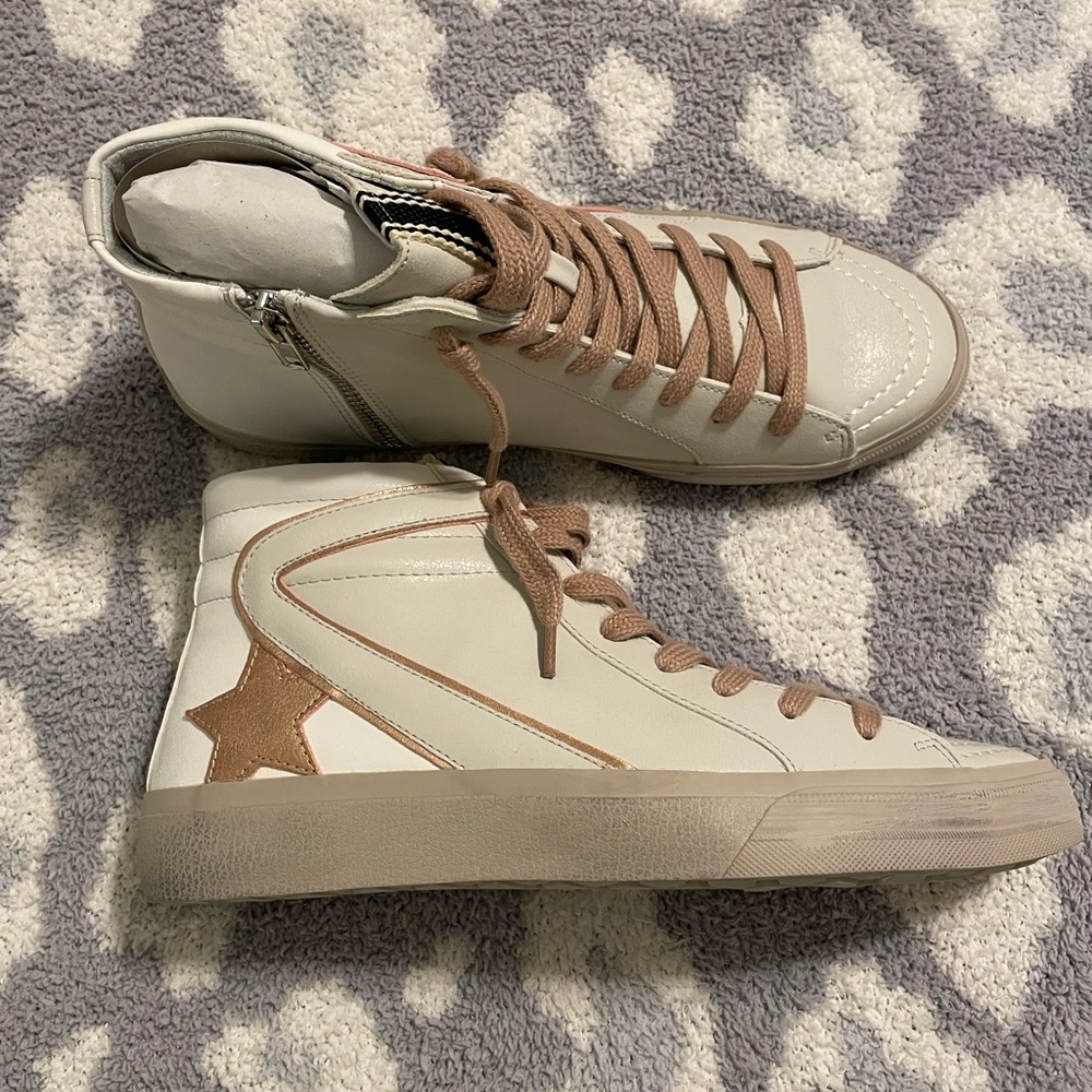 New in box ShuShop Roxanne high tops 8.5
